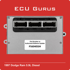 1997 Dodge Ram 5.9L Diesel AT Firewall Computer P56040504 