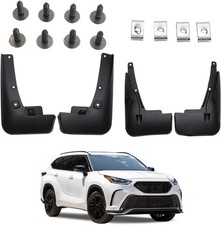 4 Pack Mud Flaps for 2020-2023 Toyota Highlander Front & Rear Guards picture