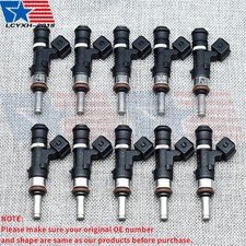 Set (10) Fuel Injectors For 2006 2007 2008 2009 2010 BMW M5 M6 5.0L 13647839098 picture