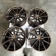 Used 20x9/20x11 MRR GF26 fit Chevy Camaro 5x120 23/43 66.9 Bronze Wheels set-4 picture