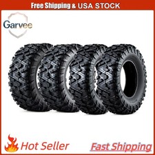 29x9-14 Front & 29x11-14 Rear ATV/UTV Tires, 4 PCS, 6 Ply Tubeless, All Terrain picture
