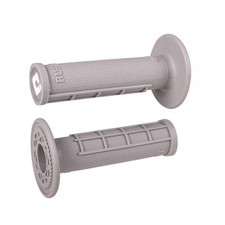 ODI Motocross Half-Waffle Grips - Grey H01RFGRAY picture