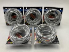 50 FEET - Spectre 29518 Chrome Split Wire Loom Tubing Tube 1/4