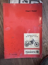 Husqvarna Husky Owners Manual American Edition 250CR 360CR 360WR CR WR dirt bike picture