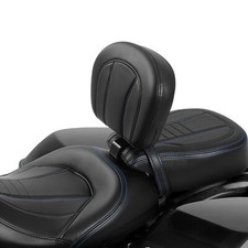 Low-Profile Driver Passenger Seats Rider Backrest Fit For Harley Touring 09-2023 picture