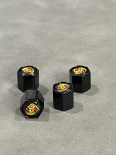 4PCS Car Wheel Tire Air Valve Stem Dust Valve Cap for Porsche picture