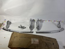 NOS BUMBER Guards Silver Streak Chevy Pontiac 1941-48 1946 42 46 47 41 COMPLETE picture