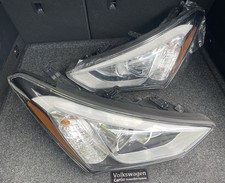 2013-2016 Hyundai Santa Fe SE GLS Limited Headlight Pair With LED DRL picture