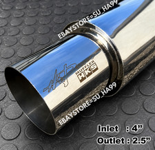 HKS OEM HI-POWER EXHAUST MUFFLER Single Universal Inlet 2.5 Outlet 4.0 Inches picture