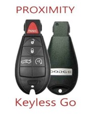 KEYLESS GO Fobik For DODGE Challenger 2008 - 2014 5 Button Remote Key IYZC01C picture