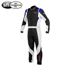 Move Extra-Light SFI 3.2A/5 Approved 2Layer Nomex Car Rally Race Suit Blue picture