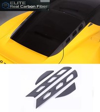 For Lotus Emira 2021+ Real Carbon Fiber Matte Hood heat dissipation Trim grille picture