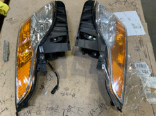 For 2011-2015 Ford Explorer Halogen Chrome Housing Projector Headlight Lamps Set picture