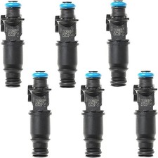 6pcs OEM DELPHI Fuel Injectors For 2004-2009 Pontiac & Buick 3.8L V6 #12573427 picture