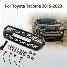 Front Grille For Toyota Tacoma 2016-2023 TRD Pro Style Black Mesh SR SR5 picture
