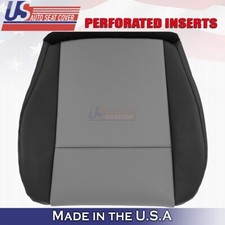 2008-2010 For Jeep Grand Cherokee Limited Driver Bottom Leather Cover 2Tone Gray picture