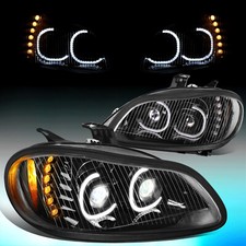 For 2003-2019 Freightliner M2 106 112 LED DRL Turn Signal Projector Headlight picture