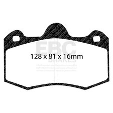 EBC Redstuff Ceramic Front Brake Pads for Lotus Evora & Morgan Aero 8 picture