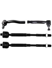 Front Inner + Outer Tie Rod Links Kit 4x Set Fits 2003 2004-2008 Toyota Corolla picture
