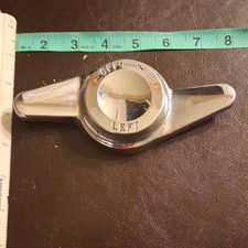 Vintage Chrome 1956-62 Corvette/impala SS Oem Chevrolet  Spinner Center Cap....4 picture