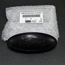 9 Inch Ford Full Black Oval Emblem Front Grille Tailgate Badge F150 F250 Edge picture