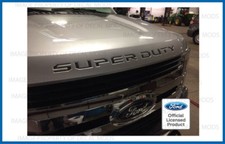 17 - 22 Ford F250 Super Duty Front HOOD GRILLE Letters Insert Decals Stickers picture