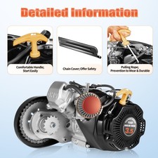 100cc Bicycle Motor Kit 4-Stroke Bicycle Gasoline Engine Motor Motorized Bicycle picture