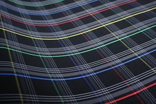 VW Harlequin Tartan Volkswagen Tartan Plaid Multicolor Harlakin Fabric Cloth picture