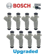 UPGRADED GENUINE 4 holes Bosch x8 Fuel Injectors for 1985-1997 Ford 5.0L 5.8L V8 picture