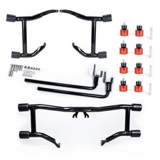 Saddlebag Guard Rails Bag Guards Front Highway Engine Guard For Harley Touring picture