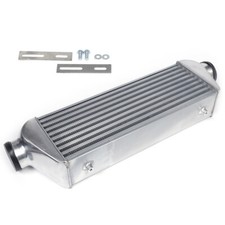 Universal Aluminum Polished Tube & Fin Intercooler 27