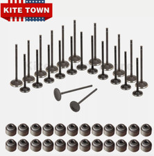 24x Intake Exhaust Valves W Seals For Acura MDX Honda Accord Odyssey 3.5 3.7L picture