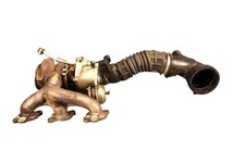14-21 Maserati Ghibli Engine Front Left Side Turbo Charger Manifold 297712 OEM picture