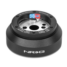 NRG STEERING WHEEL 6-HOLE ALUMINUM BALL BEARING RACE SHORT HUB ADAPTER SRK-170H picture