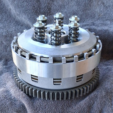 2007-2008 YAMAHA R1 COMPLETE OEM CLUTCH BASKET ASSEMBLY INNER HUB PRESSURE PLATE picture