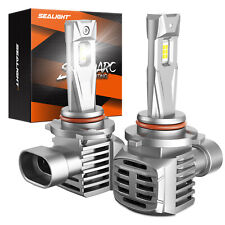 2 pcs 9005 HB3 LED Headlight Bulbs Kit 6500K White 22000LM H Beam SEALIGHT picture