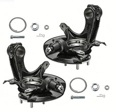 Front Pair Steering Knuckle Hub Bearing for Honda Accord 13-16 698474 698475 picture