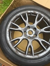 tesla model s 19 wheels and tires picture
