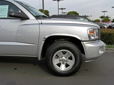 Fits:1997-2004 Dodge Dakota Stainless Fender Trim Well Wheel Arch Lip 4Pc 2
