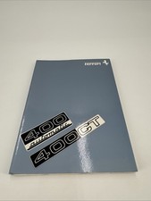 Original Ferrari 400 GT Automatic Owners Manual w/ wiring diagram 142/77 picture