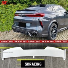 Unpainted FRP Rear Trunk Spoiler Roof Wing Kits Fits For 2020-2024 BMW X6M X6 picture