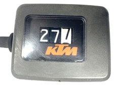 OEM 98 ktm 620 TXC MILAGE COUNTER GAUGE W/MOUNT AND BOLTS ORIGINAL TRIP MILE picture