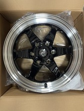 2x 17x5 Forgestar D6 Ford F150 6-lug Front Drag Race Wheel 6x135 F0A17C089N07 picture
