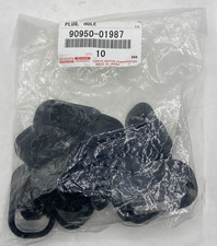QTY:10 Toyota 90950-01987 Hole Plug 2005-2024 Toyota 9095001987 picture