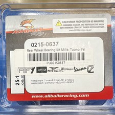 All Balls Rear Wheel Bearing Kit Aprilia Tuono RSV4 Mille Falco picture