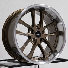 One 18x9.5 Vors AR5 5x114.3 30 Bronze Wheel Rim 73.1 picture
