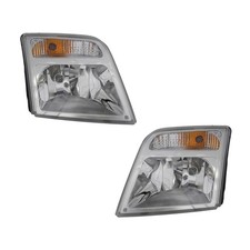 Headlights Front Lamps Pair Set for 10-13 Ford Transit Connect Left & Right picture