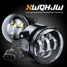 For JEEP RENEGADE 2015-2023 Newest Upgrade Front Bumper Clear LED Fog Light picture