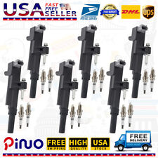 6X Ignition Coils & 12X Spark Plug For Jeep Grand Cherokee Dodge Ram 3.7L UF640 picture