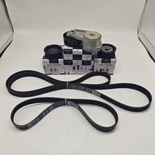 NEW  5pcs  Drive Belt Replacement Kit fit Maserati Ghibli Levante Quattroporte picture